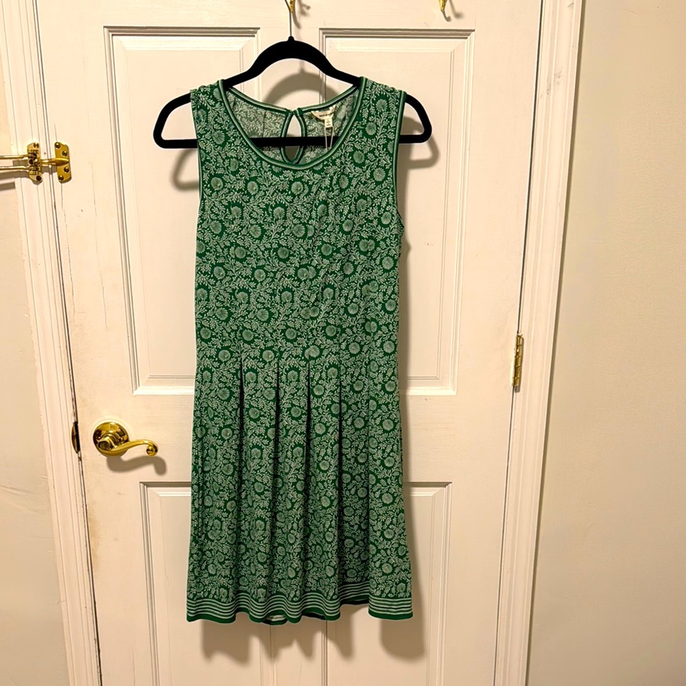 Max Studio Green Floral Dress